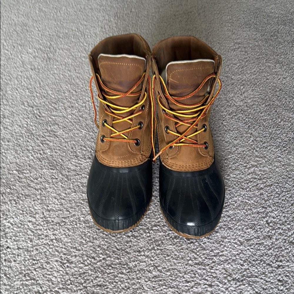 Sorel Men's Brown and Black Boots